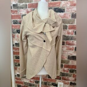 KENSIE VGUC Cowl Neck Snap-button Cardigan